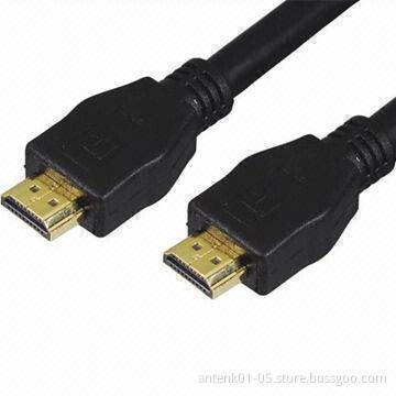 HDMI® Male to Male Cables, 1.3 Version 19P, 300V DC 10-minute Hi-pot